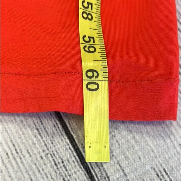 Simple by Suzanne Betro Sz 1X Red Wide Leg Sleeveless Jumpsuit - Picture 8 of 10